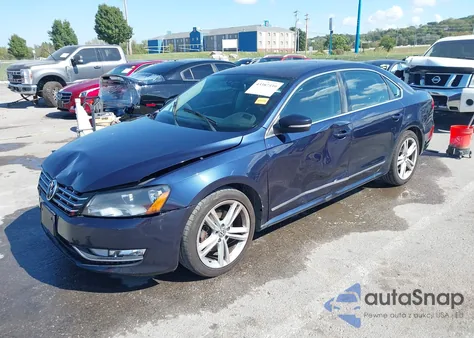 2014 Volkswagen Passat 1.8T Sel Premium from USA, damaged, VIN 1VWCT7A36EC019273